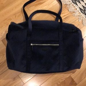 Vera Bradley Quilted Velvet Weekender Bag